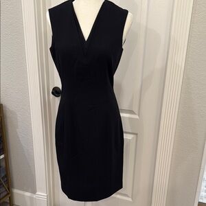 New Elegant Black Sleeveless Dress